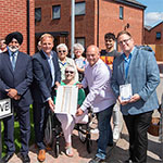 Fallen Second World War airmen remembered at new city housing development