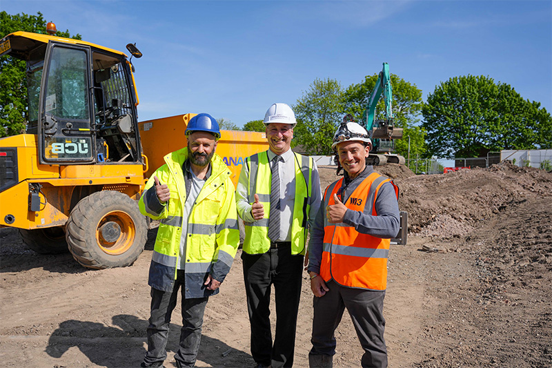 Construction Begins at WV Living’s Pear Tree Lane Development